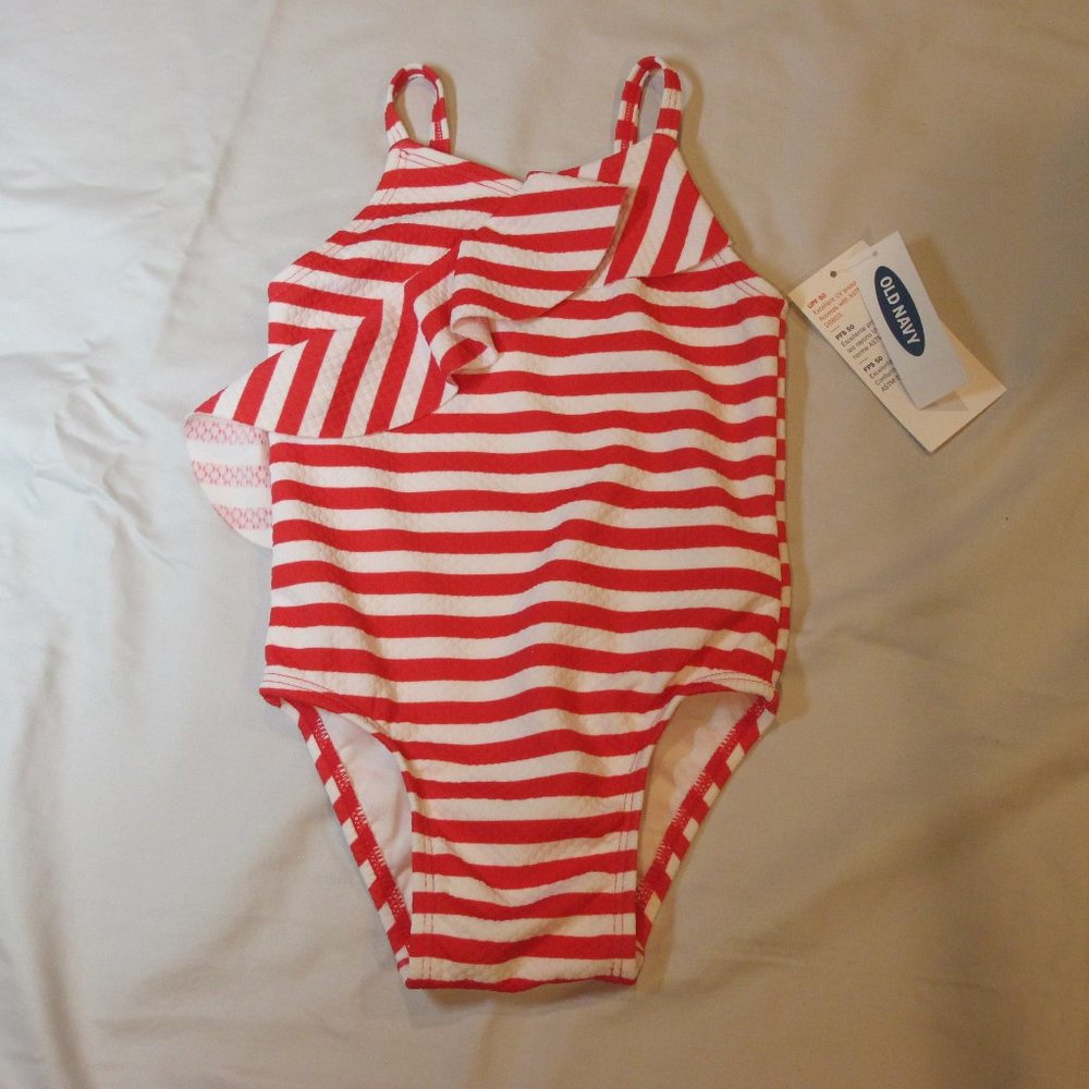 18-24M swimsuit with ruffle
